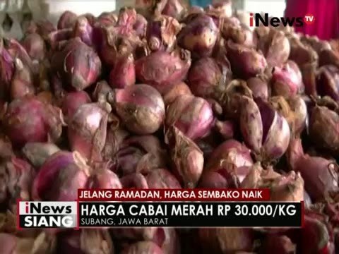 Jelang Ramadhan, harga - harga sembako dibeberapa kota terus merangkak naik - iNews Siang 18/05
