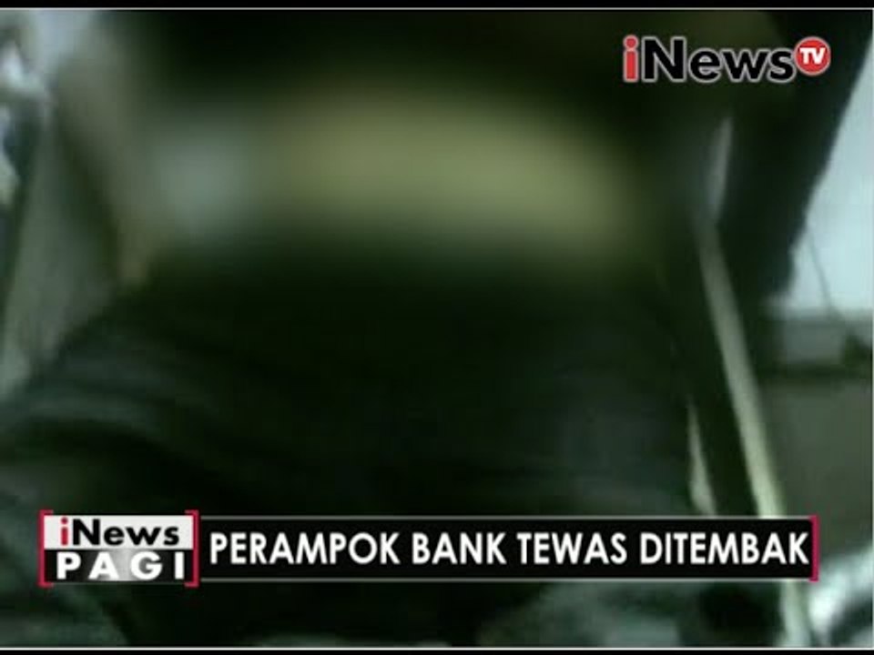 Pelaku perampokan Rp 166 Juta tewas didor polisi - iNews Pagi 19/05