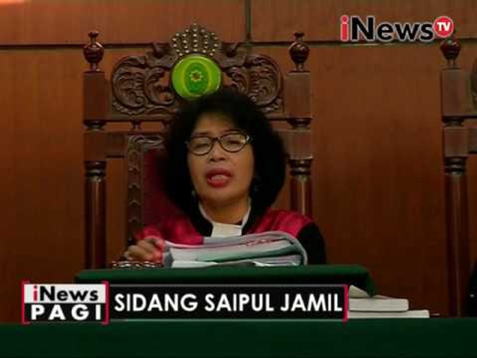 Sidang Saipul Jamil kembali digelar, saksi yang didatangkan korban dianggap palsu - iNews Pagi 19/05