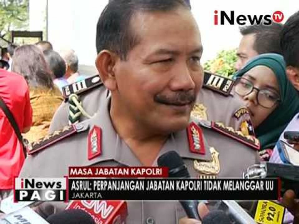 Menjelang pensiun Kapolri 2016, beredar wacana perpanjangan masa jabatan - iNews Pagi 19/05