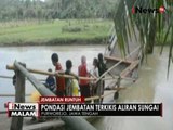 Pondasi terkikis arus sungai, sebuah jembatan di Purworejo, Jateng runtuh - iNews Malam 19/05