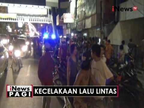 Seorang pengendara motor tewas setelah tabrak palang pintu Busway - iNews Pagi 23/05