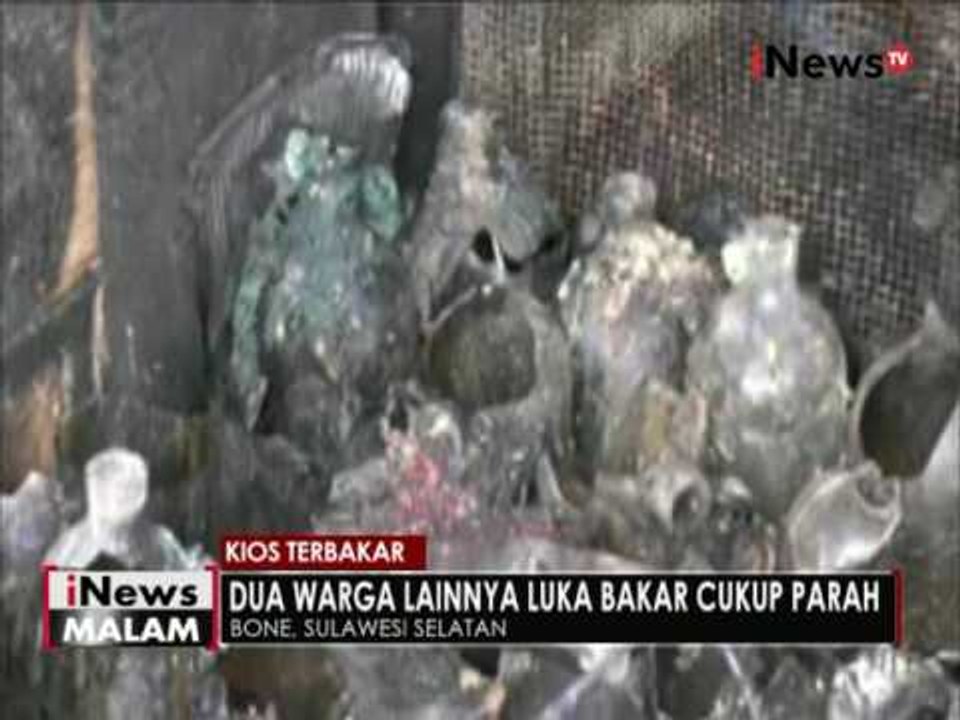 2 tewas & 2 luka-luka dalam kebakaran sebuah kios di Bone, Sulsel - iNews Malam 23/05