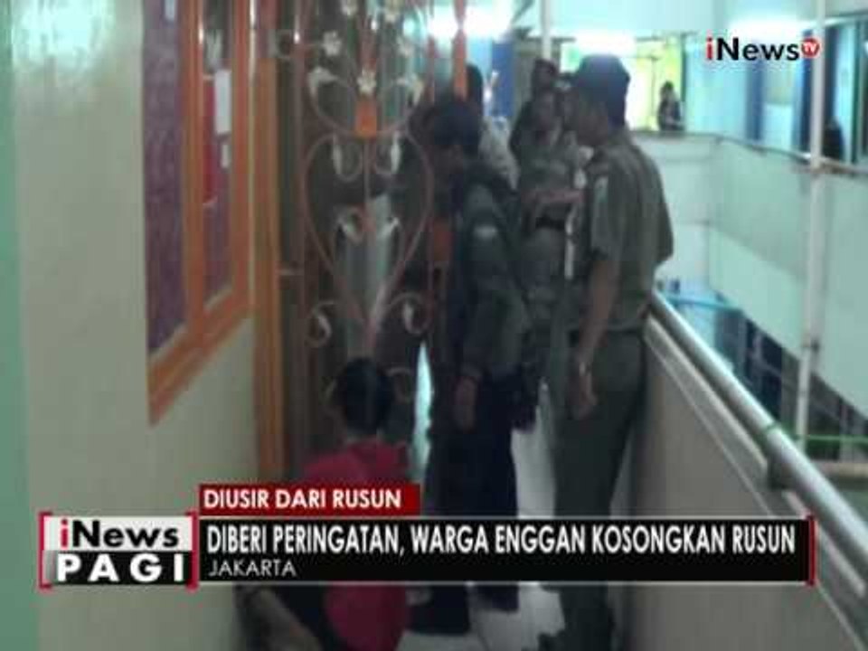Seorang Ibu Menangis Karena Diusir Dari Rusun Miliknya - iNews Pagi 24/05