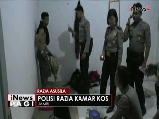 Seorang Oknum Polisi Tertangkap Razia Asusila - iNews Pagi 24/05
