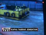 Kapal oleng, sebuah kapal Tongkang di Palembang tabrak Jembatan Ampera - iNews Pagi 24/05