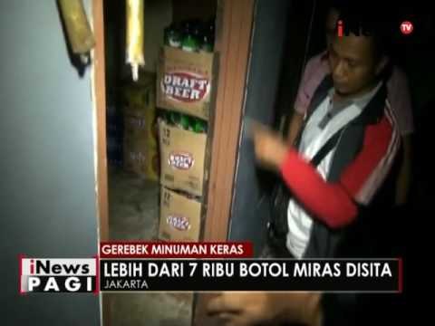 2 gudang miras berkedok kios laundry dan rumah kosan di Pancoran digerebek polisi - iNews Pagi 25/05