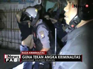 Polisi di Makassar gelar razia kriminalitas, 2 remaja ditangkap - iNews Pagi 25/05