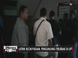 Listrik RSCM padam, Pengunjung terjebak di lift - iNews Petang 25/05