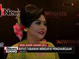 Bupati Tabanan Mendapatkan Penghargaan iNews Maker Awards 2016 - iNews Siang 25/05