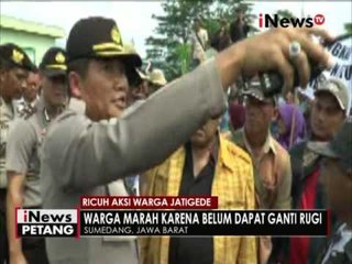 Belum mendapatkan ganti rugi, Warga Jati Gede mengamuk - iNews Petang 25/05