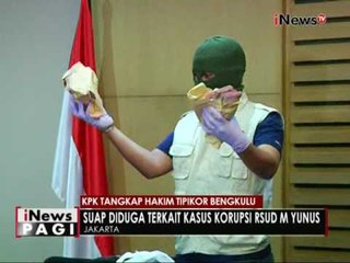 KPK Tangkap Hakim Tipikor Bengkulu - iNews Pagi 25/05