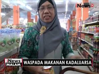 BPOM Kendari termukan ribuan makanan kadaluarsa di supermarket - iNews Malam 25/05