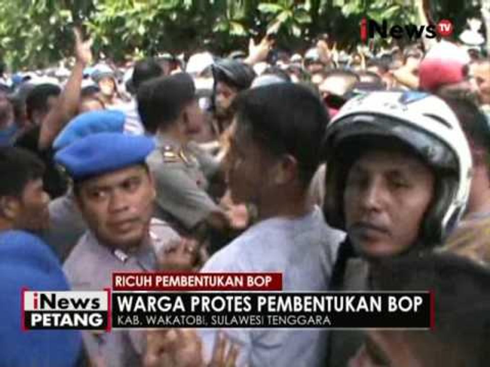 Menolak rancangan draft Presiden tentang BOP, Warga Wakatobi protes - iNews Petang 25/05
