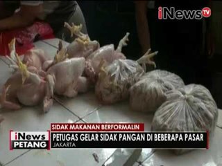 Sidak pasar, beredar tahu mengandung pestisida - iNews Petang 23/05