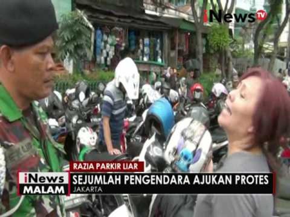 Razia parkir liar, beberapa pengunjung pasar memilih pasrah pentil diambil - iNews Malam 29/05