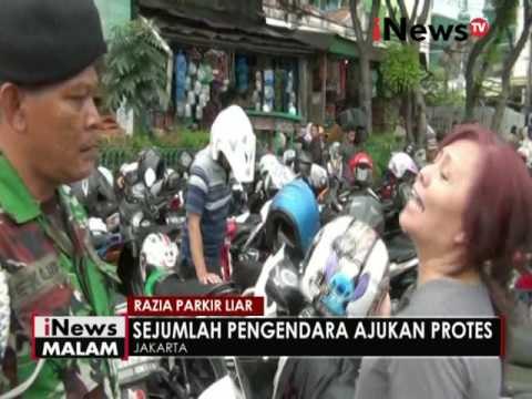 Razia parkir liar, beberapa pengunjung pasar memilih pasrah pentil diambil - iNews Malam 29/05