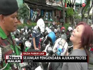 Razia parkir liar, beberapa pengunjung pasar memilih pasrah pentil diambil - iNews Malam 29/05