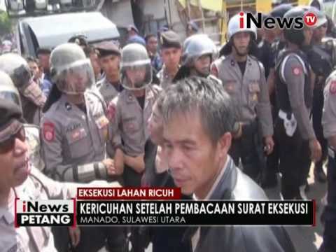 Eksekusi lahan rusuh, kericuhan setelah pembacaan surat eksekusi - iNews Petang 27/05
