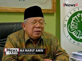 MUI setuju dengan hukuman kebiri bagi pelaku kejahatan seksual - iNews Siang 27/05