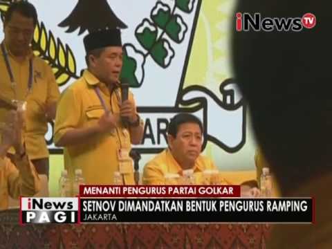 Menanti kepengurusan baru partai GOLKAR - iNews Pagi 30/05
