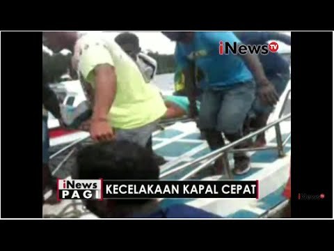 Kapal cepat tabrak tebing di Raja Ampat - iNews Pagi 30/05