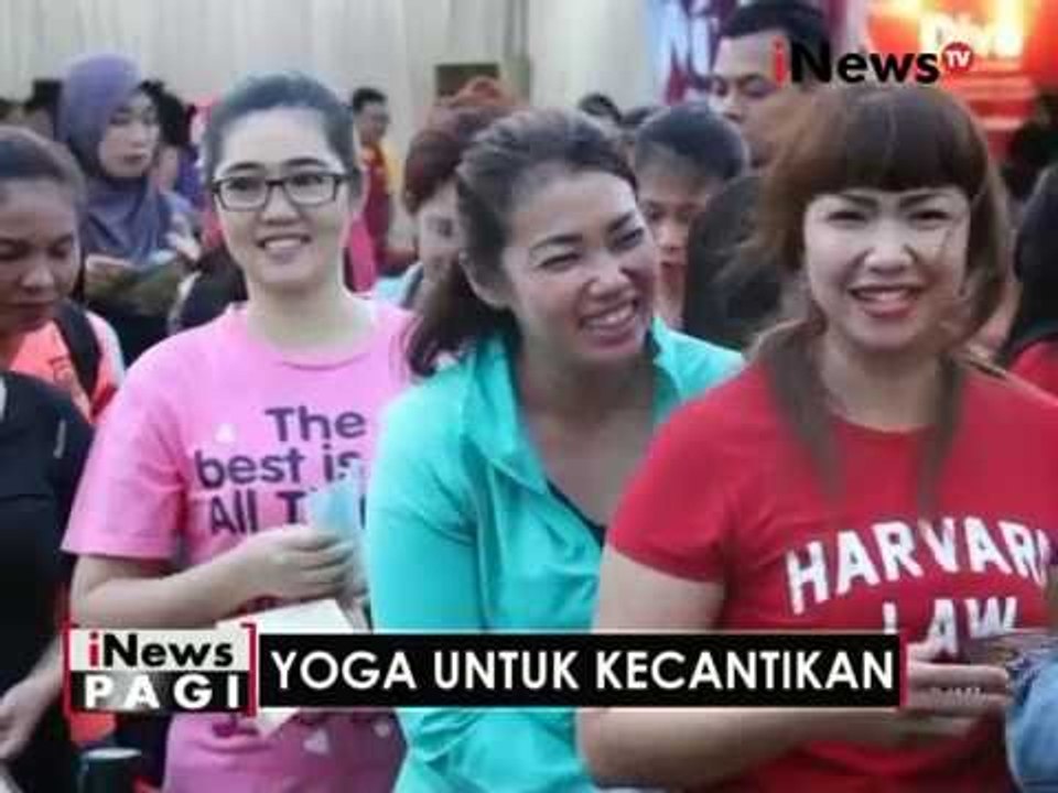 Yoga tak hanya membuat tubuh bugar, tapi mampu membuat cantik untuk wanita - iNews Pagi 31/05