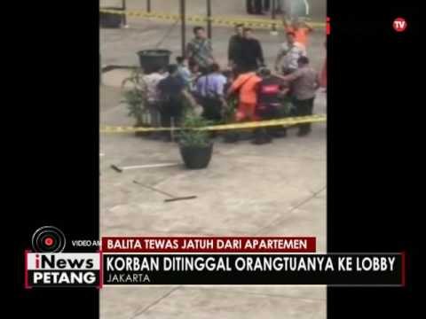 Orangtua lalai, balita 4 tahun tewas terjatuh dari apartemen Green Bay Pluit - iNews Petang 31/05