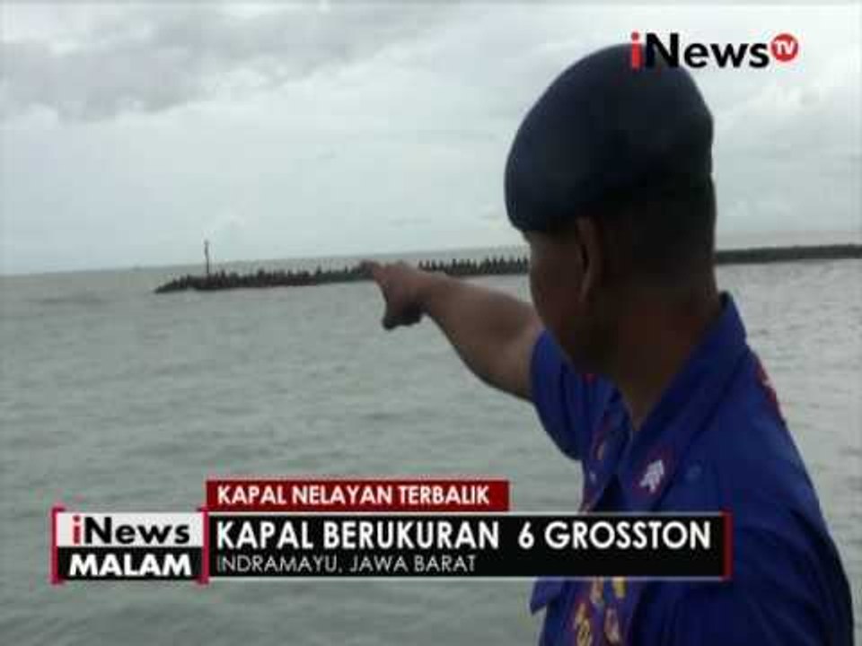 Akibat cuaca buruk, Kapal nelayan terbalik saat terkena ombak di Indramayu - iNews Malam 30/05