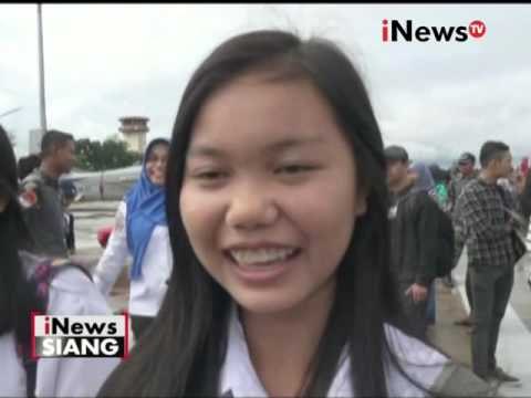 Ratusan warga Palangkaraya padati bandara, untuk melihat pameran pesawat - iNews Siang 01/06
