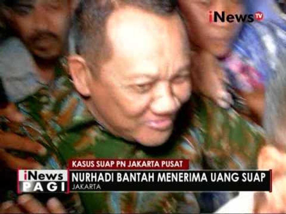 Kasus suap PN Jakarta Pusat, KPK periksa Sekretaris MA, Nurhadi - iNews Pagi 31/05