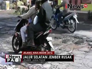 Jelang mudik, Jalur selatan masih rusak - iNews Pagi 30/05