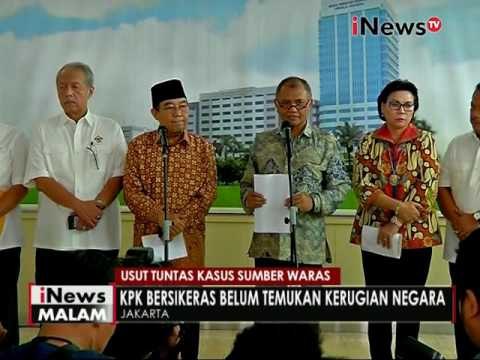 BPK tetap yakin sumber waras bermasalah, KPK nyatakan belum ada tanda korupsi - iNews Malam 21/06