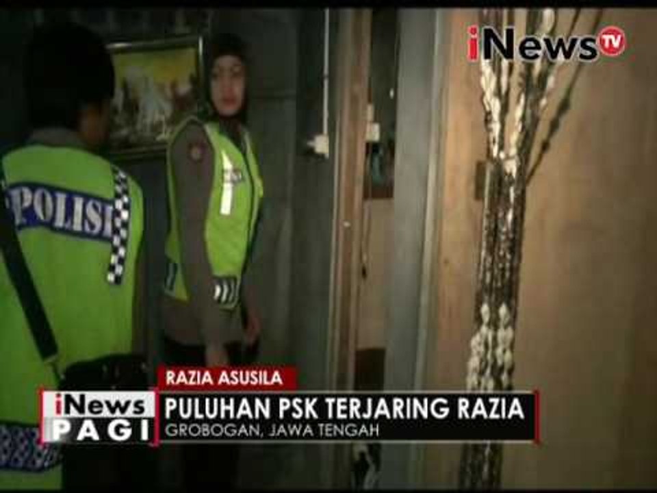 Jelang ramadhan, PSK di Lokalisasi Grobogan di razia petugas - iNews Pagi 02/06