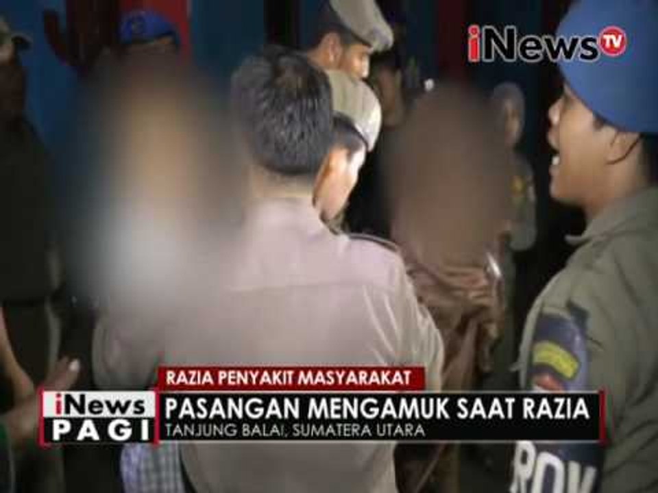 Pasangan Nikah Sirih mengamuk saat terjaring razia petugas - iNews Pagi 03/06