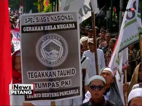 Ribuan pendemo dari ormas gelar konvoi menuntut selamatkan negara dari PKI - iNews Petang 03/06