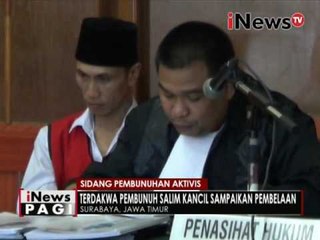 Kuasa hukum terdakwa sebut Salim Kancil bukan aktivis - iNews Pagi 03/06