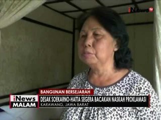 Inilah rumah dimana Soekarno & Hatta diasingkan di Rengasdengklok - iNews Malam 17/08