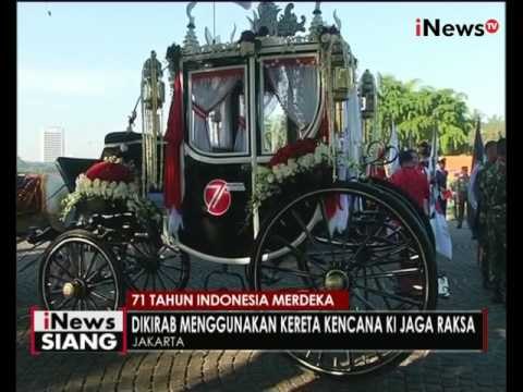 Ada yang berbeda, Sang Saka Merah Putih dikirab dari Monas ke Istana negara - iNews Siang 17/08