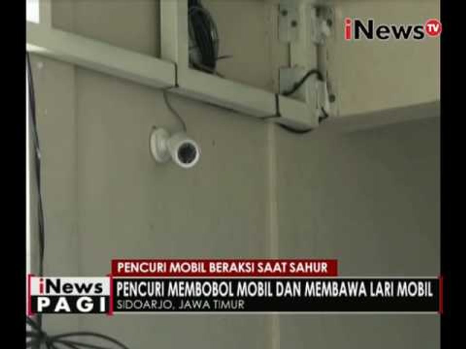 Pencurian mobil, pelaku beraksi saat korban santap sahur - iNews Pagi 08/06