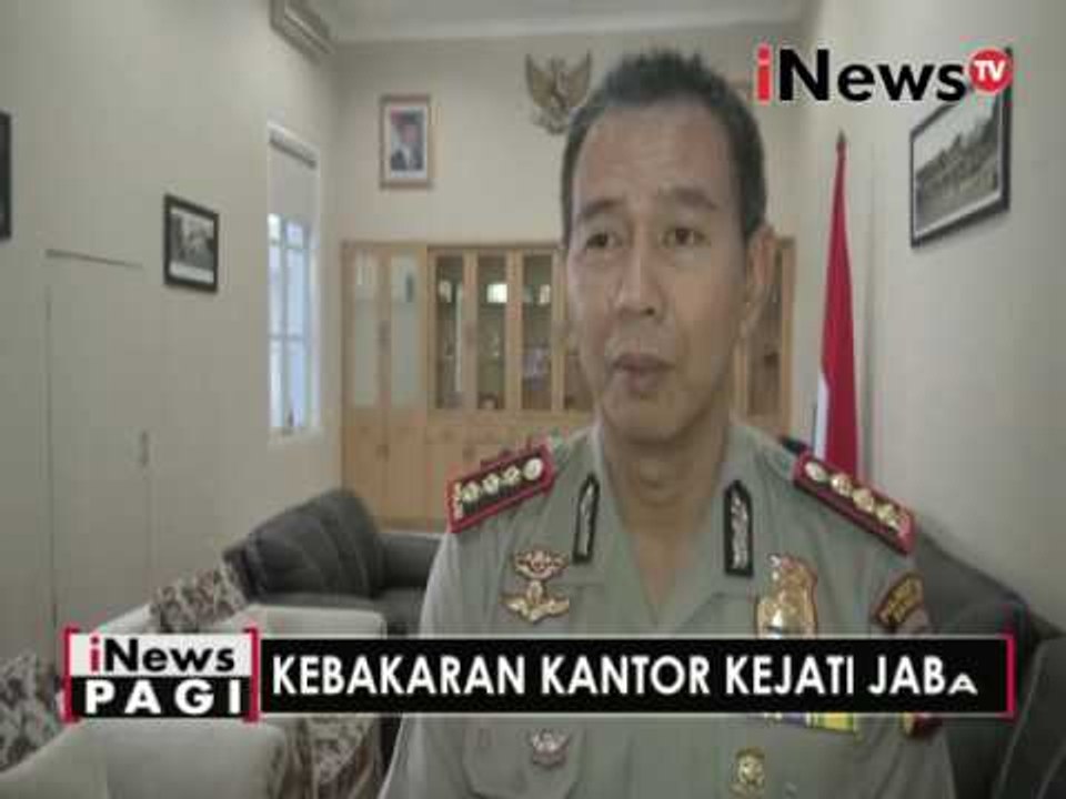 Kebakaran Kantor Kejati, polisi tetapkan satu tersangka pembakaran - iNews Pagi 07/06