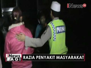 Polisi merazia sejumlah PSK dan waria - iNews Pagi 08/06