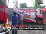 Sebuah pabrik teksil di Cimahi ludes terbakar, petugas kesulitan padamkan api - iNews Petang 08/06