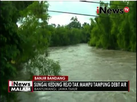 Sungai Kedung Rejo meluap, 3 desa terendam banjir 1 Meter - iNews Malam 08/06