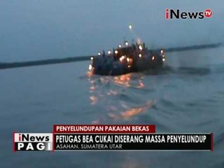Penyelundupan pakaian bekas di gagalkan petugas - iNews Pagi 08/06