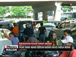 Download Video: Pasar Tanah Abang ramai dikunjungi masyarakat membeli busana jelang hari lebaran - iNews Malam 12/06