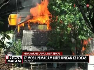 Rumah semi permanen terbakar di Pulo Gadung, 2 orang meninggal - iNews Malam 12/06