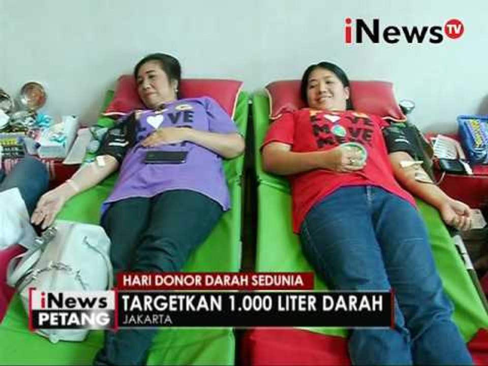 Peringatan hari donor darah sedunia - iNews Petang 14/06