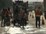 Jelang arus mudik, perbaikan jalan di KM 32 Cibitung dilakukan - iNews Pagi 22/06