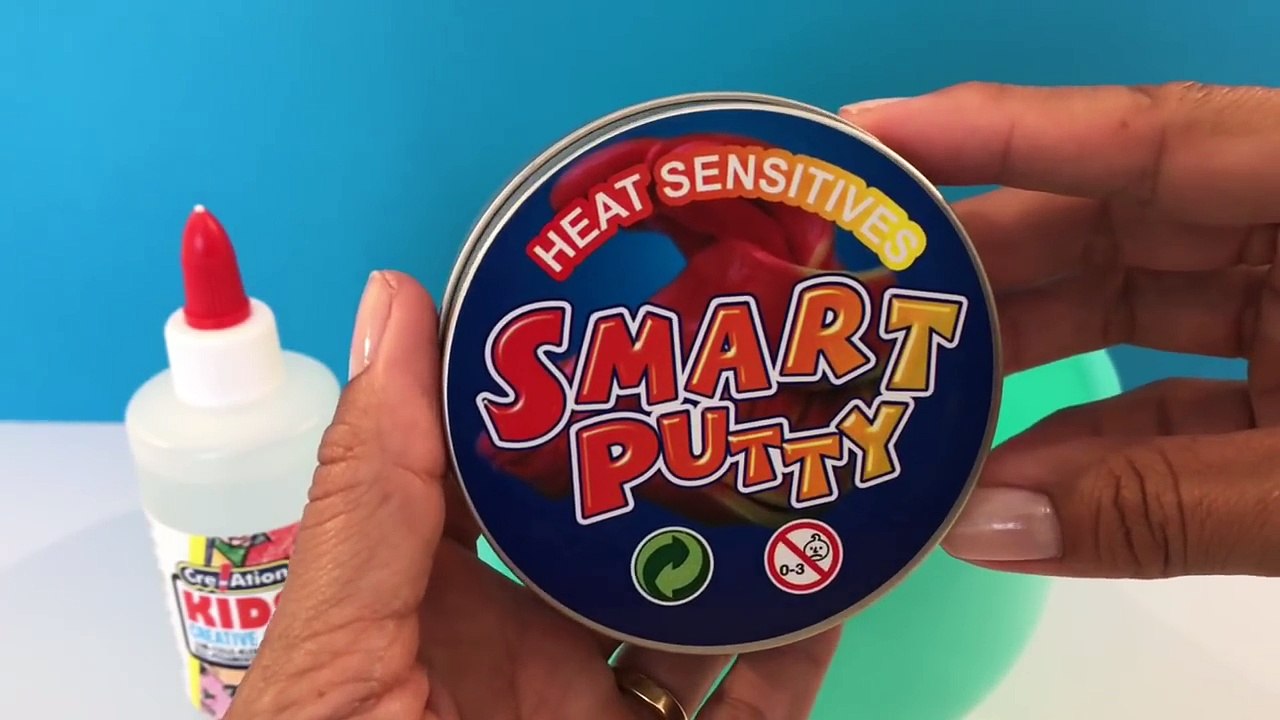 SLIJM mengen met PUTTY dat van kleur verandert door warmte